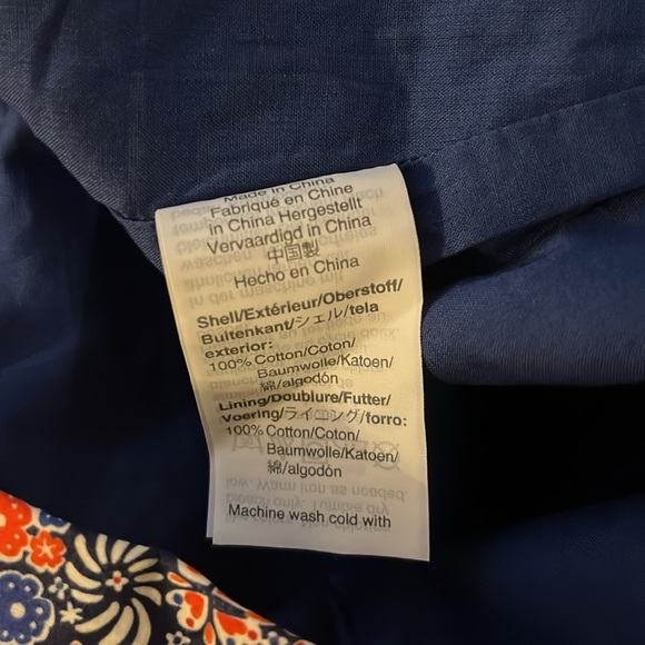 J Crew Liberty Tana Lawn Tie Waist Floral Shorts - Picture 9 of 9